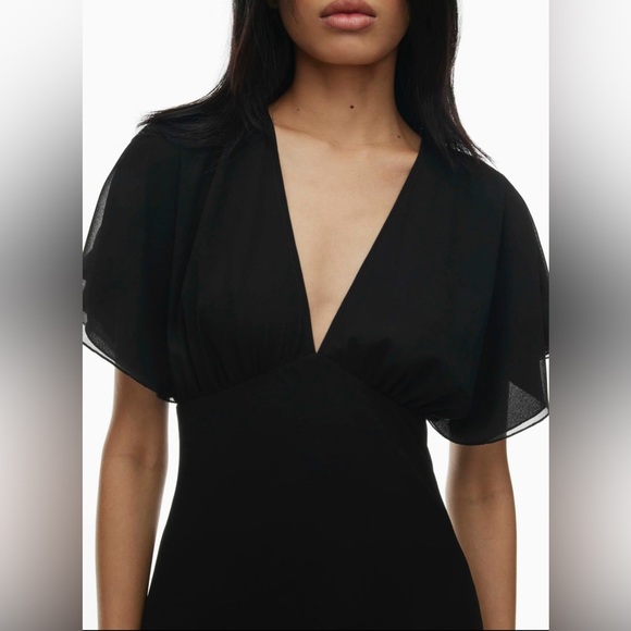 Aritzia Wilfred Terrace dress in black size 8. - Picture 2 of 7